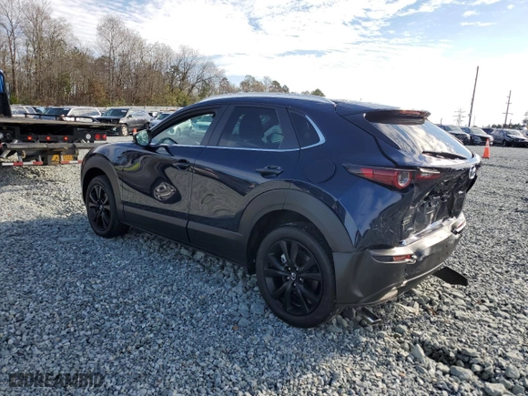 2025 Mazda CX-30 2.5 S Select Sport with VIN 3MVDMBBMXSM759836, listed as a Copart auction lot 81131954 with 121 mi miles and Salvage Title. Bid and sale history available at carsss.com. Image 2.