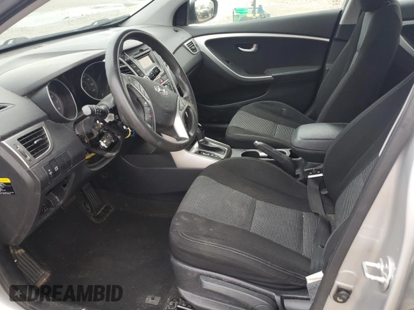 2014 Hyundai Elantra GT with VIN KMHD35LH8EU196479, listed as a Copart auction lot 61127244 with 0 mi miles and Salvage Title. Bid and sale history available at carsss.com. Image 7.