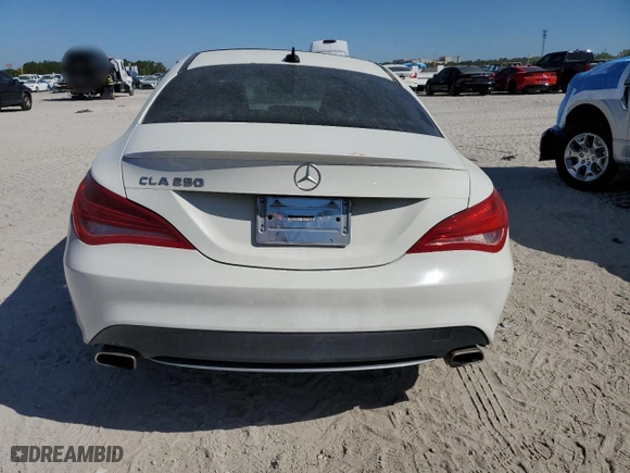 2015 Mercedes-Benz CLA-Class CLA 250 with VIN WDDSJ4EB1FN180470, listed as a Copart auction lot 50390575 with 96,598 mi miles and Salvage Title. Bid and sale history available at carsss.com. Image 6.