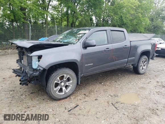2016 Chevrolet Colorado 4WD Z71 z VIN 1GCGTDE39G1317957, wystawiony jako Copart lot #56588625 z przebiegiem 149 595 mil mil oraz Szkoda całkowita • Salvage title. Historia ofert i sprzedaży dostępna na DreamBid. Obrazek 1.