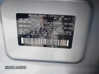 2018 Subaru Forester with VIN JF2SJABC1JH460789, listed as a IAAI auction lot 42631854 with 86,215 mi miles and . Bid and sale history available at DreamBid. Image 9.