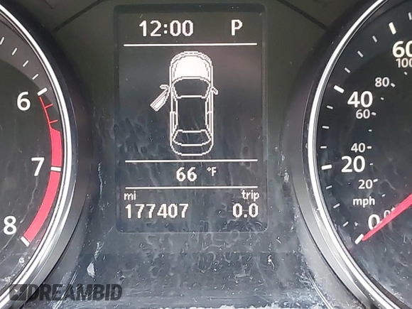 2016 Volkswagen Passat 1.8T S with VIN 1VWAT7A39GC032948, listed as a IAAI auction lot 42127599 with 177,407 mi miles. Bid and sale history available at carsss.com. Image 15.