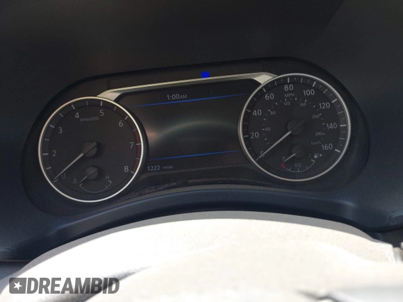 2025 Nissan Sentra SR with VIN 3N1AB8DV7SY270972, listed as a IAAI auction lot 42153738 with 1,222 mi miles and . Bid and sale history available at DreamBid. Image 7.