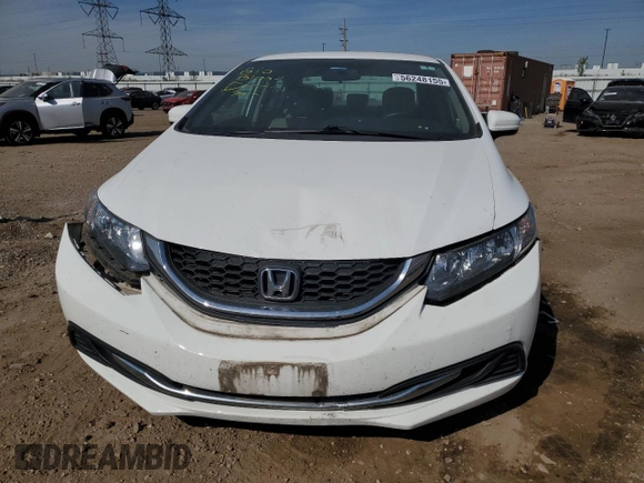 2015 Honda Civic SE z VIN 19XFB2F74FE119108, wystawiony jako Copart lot #56248155 z przebiegiem Nie podano mil oraz Szkoda całkowita • Salvage title. Historia ofert i sprzedaży dostępna na DreamBid. Obrazek 5.