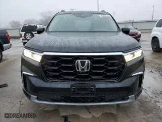 2025 Honda Pilot Touring with VIN 5FNYG2H76SB009916, listed as a Copart auction lot 43832285 with 2,998 mi miles and Salvage Title. Bid and sale history available at carsss.com. Image 5.