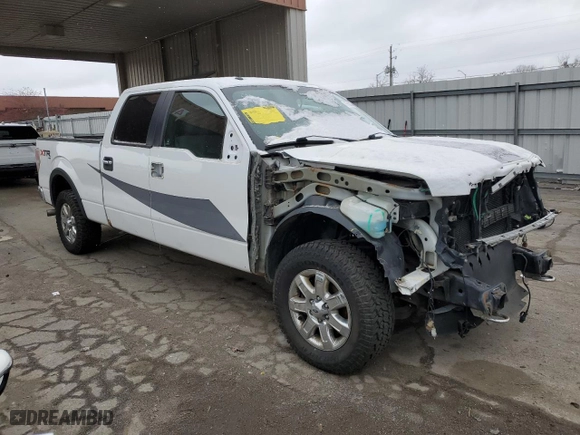 2014 Ford F-150 XL with VIN 1FTFW1EF9EFB20671, listed as a Copart auction lot 77580283 with 191,177 mi miles and Non Repairable. Bid and sale history available at carsss.com. Image 4.