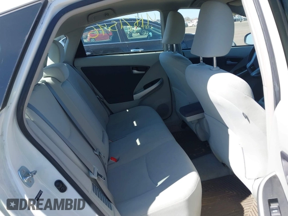 2011 Toyota Prius I with VIN JTDKN3DU1B0270124, listed as a IAAI auction lot 41871546 with 272,088 mi miles. Bid and sale history available at carsss.com. Image 8.