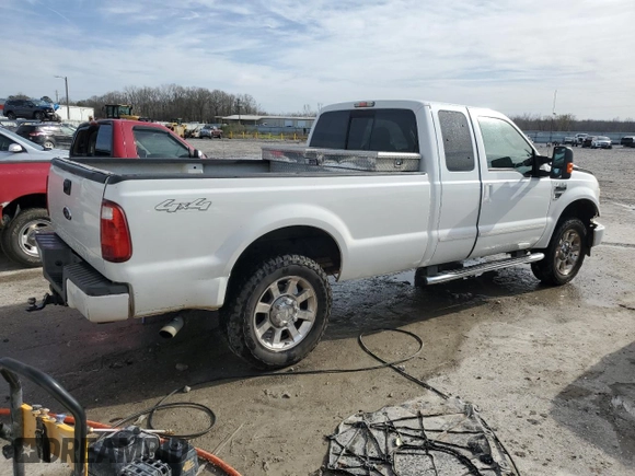 2008 Ford Super Duty F-250 SRW XL with VIN 1FTSX21558ED12145, listed as a Copart auction lot 45233525 with 366,544 mi miles and Salvage Title. Bid and sale history available at carsss.com. Image 3.