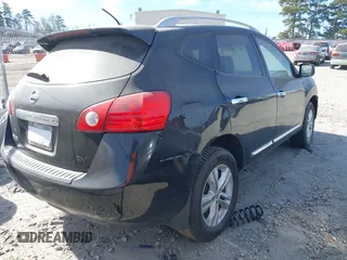 2013 Nissan Rogue S with VIN JN8AS5MT6DW515284, listed as a IAAI auction lot 41785105 with 206,467 mi miles. Bid and sale history available at carsss.com. Image 4.