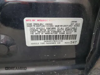 2011 Mitsubishi Lancer ES with VIN JA32U2FU7BU014152, listed as a Copart auction lot 73298354 with 163,204 mi miles and Salvage Title. Bid and sale history available at carsss.com. Image 12.