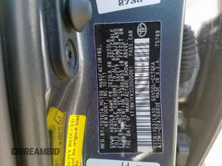 2012 Toyota Camry SE with VIN 4T1BK1FK2CU505001, listed as a Copart auction lot 50373514 with 49,434 mi miles and Salvage Title. Bid and sale history available at carsss.com. Image 10.