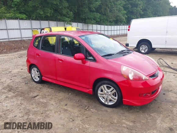 2008 Honda Fit Sport z VIN JHMGD38608S070514, wystawiony jako IAAI lot #42271642 z przebiegiem 145 528 mil mil oraz . Historia ofert i sprzedaży dostępna na DreamBid. Obrazek 1.