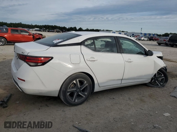 2024 Nissan Sentra SV with VIN 3N1AB8CV0RY218918, listed as a Copart auction lot 57944735 with 22,879 mi miles and Non repairable. Bid and sale history available at DreamBid. Image 3.