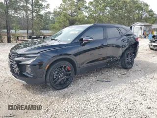 2022 Chevrolet Blazer LT z VIN 3GNKBDRS3NS189054, wystawiony jako Copart lot #47196345 z przebiegiem 32 013 mil mil oraz Szkoda całkowita • Salvage title. Historia ofert i sprzedaży dostępna na DreamBid. Obrazek 1.