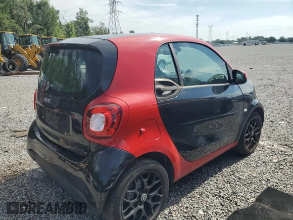 2018 Smart fortwo Pure with VIN WMEFJ9BA9JK312004, listed as a Copart auction lot 65969015 with 19,252 mi miles and Clean title. Bid and sale history available at DreamBid. Image 3.