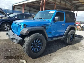 2022 Jeep Wrangler Sport S with VIN 1C4HJXAGXNW271320, listed as a Copart auction lot 63570705 with 14,840 mi miles and Salvage title. Bid and sale history available at DreamBid. Image 1.
