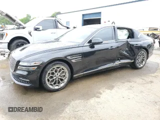 2021 Genesis G80 2.5T with VIN KMTGB4SC5MU045653, listed as a Copart auction lot 47440403 with 35,961 mi miles and . Bid and sale history available at carsss.com. Image 1.