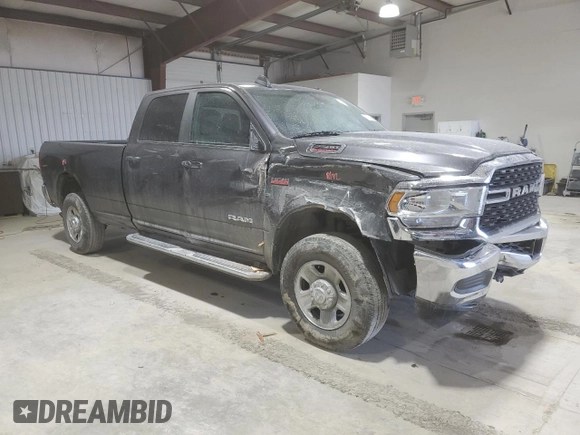 2022 Ram 2500 Big Horn with VIN 3C6UR5JJ0NG231857, listed as a Copart auction lot 46234295 with 67,138 mi miles and Salvage Title. Bid and sale history available at carsss.com. Image 4.