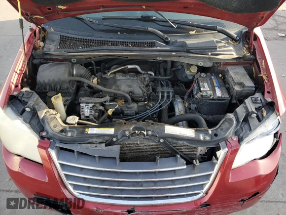 2008 Chrysler Town & Country Touring with VIN 2A8HR54P48R660212, listed as a Copart auction lot 49892765 with 138,365 mi miles and Salvage Title. Bid and sale history available at carsss.com. Image 12.
