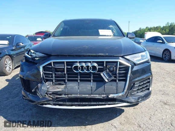 2021 Audi Q7 Premium Plus with VIN WA1LXAF71MD037845, listed as a IAAI auction lot 41987970 with 51,489 mi miles and . Bid and sale history available at DreamBid. Image 12.