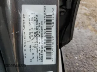 2011 Mazda 3 s Sport with VIN JM1BL1K52B1439356, listed as a Copart auction lot 48716045 with 139,093 mi miles and Salvage Title. Bid and sale history available at carsss.com. Image 12.