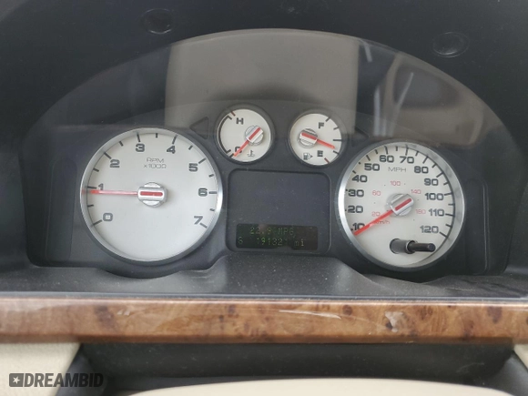 2006 Ford Five Hundred Limited with VIN 1FAFP25186G129631, listed as a Copart auction lot 72193224 with 191,321 mi miles and Salvage Title. Bid and sale history available at carsss.com. Image 9.