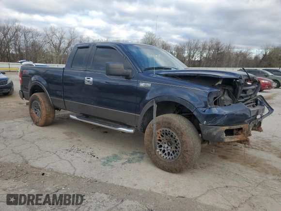 2004 Ford F-150 XLT с VIN 1FTPX145X4NA00358, выставлен на аукционе Copart как лот 49691235 с пробегом 210 711 миль миль и Списание • Salvage title. История ставок и продаж доступна на DreamBid. Изображение 4.