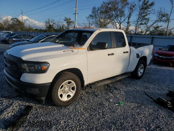 2023 Ram 1500 Tradesman with VIN 1C6RRFCG2PN631569, listed as a Copart auction lot 81765424 with 23,811 mi miles and Salvage title. Bid and sale history available at DreamBid. Image 1.