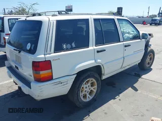 1996 Jeep Grand Cherokee Limited с VIN 1J4GZ78YXTC378363, выставлен на аукционе IAAI как лот 42391787 с пробегом 129 921 миль миль и . История ставок и продаж доступна на DreamBid. Изображение 4.