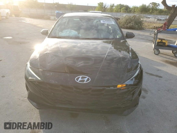 2023 Hyundai Elantra SEL with VIN 5NPLS4AG6PH099401, listed as a Copart auction lot 49340095 with 33,724 mi miles and Salvage Title. Bid and sale history available at DreamBid. Image 5.