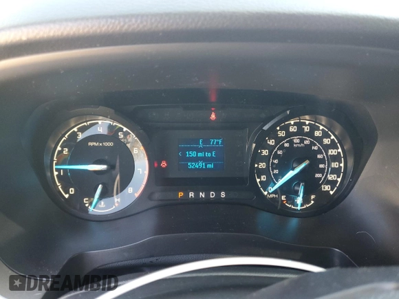2023 Ford Ranger XL with VIN 1FTER4EH9PLE19779, listed as a Copart auction lot 46365775 with 52,491 mi miles and Salvage Title. Bid and sale history available at DreamBid. Image 9.