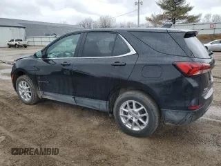 2023 Chevrolet Equinox LT with VIN 3GNAXUEG1PL107169, listed as a Copart auction lot 51832255 with 22,293 mi miles and Clean Title. Bid and sale history available at DreamBid. Image 2.