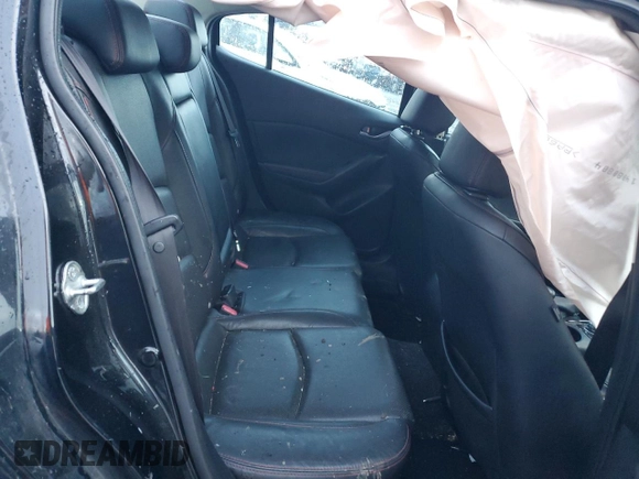 2015 Mazda 3 S Grand Touring with VIN JM1BM1W31F1241007, listed as a Copart auction lot 86425034 with 119,674 mi miles and Salvage Title. Bid and sale history available at DreamBid. Image 10.