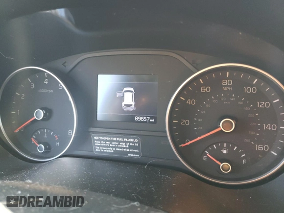 2020 Kia Sportage LX with VIN KNDPM3AC1L7713336, listed as a Copart auction lot 42333725 with 89,657 mi miles and Salvage Title. Bid and sale history available at DreamBid. Image 9.
