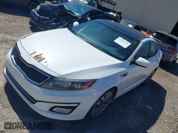 2015 Kia Optima SX Turbo with VIN 5XXGR4A62FG391450, listed as a IAAI auction lot 41692233 with 144,761 mi miles. Bid and sale history available at carsss.com. Image 17.