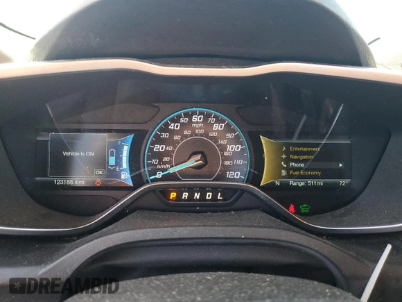 2016 Ford C-Max Energi SEL with VIN 1FADP5CU4GL100898, listed as a Copart auction lot 73863483 with 123,188 mi miles. Bid and sale history available at carsss.com. Image 9.