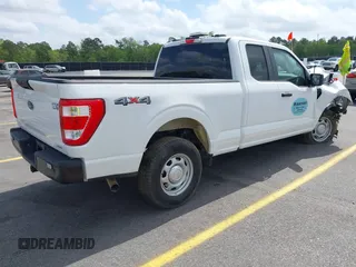 2023 Ford F-150 XL with VIN 1FTFX1E85PKF31252, listed as a IAAI auction lot 41948661 with 18,076 mi miles and . Bid and sale history available at DreamBid. Image 4.