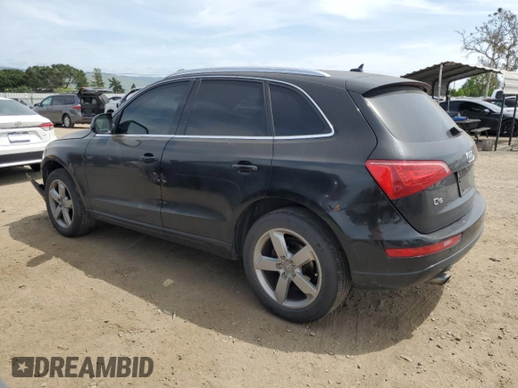 2012 Audi Q5 Premium Plus with VIN WA1LFAFP9CA063872, listed as a Copart auction lot 53350205 with 172,148 mi miles and Salvage title. Bid and sale history available at DreamBid. Image 2.