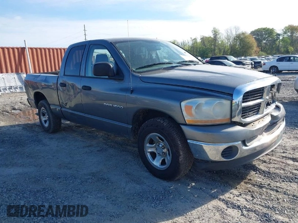 2006 Dodge 1500 SLT z VIN 1D7HA18N16S602186, wystawiony jako IAAI lot #41892623 z przebiegiem 287 804 mil mil oraz . Historia ofert i sprzedaży dostępna na DreamBid. Obrazek 1.