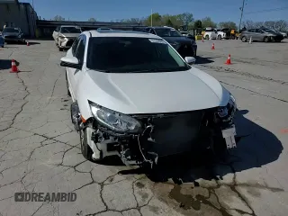 2018 Honda Civic EX with VIN 2HGFC2F74JH552276, listed as a Copart auction lot 52356985 with 64,650 mi miles and Salvage Title. Bid and sale history available at DreamBid. Image 14.