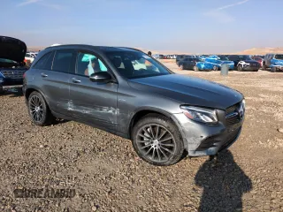 2017 Mercedes-Benz GLC with VIN WDC0G6EB0HF178020, listed as a Copart auction lot 82818844 with 72,277 mi miles and Salvage Title. Bid and sale history available at carsss.com. Image 4.