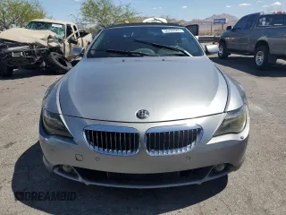 2004 BMW 6 Series 645Ci z VIN WBAEK73424B260298, wystawiony jako Copart lot #56266565 z przebiegiem 139 070 mil mil oraz Tytuł czysty. Historia ofert i sprzedaży dostępna na DreamBid. Obrazek 5.