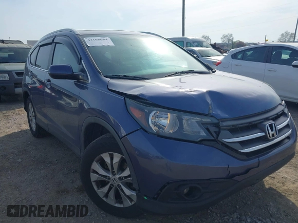 2013 Honda CR-V EX-L with VIN 2HKRM4H7XDH688697, listed as a IAAI auction lot 42106084 with 159,797 mi miles. Bid and sale history available at carsss.com. Image 6.