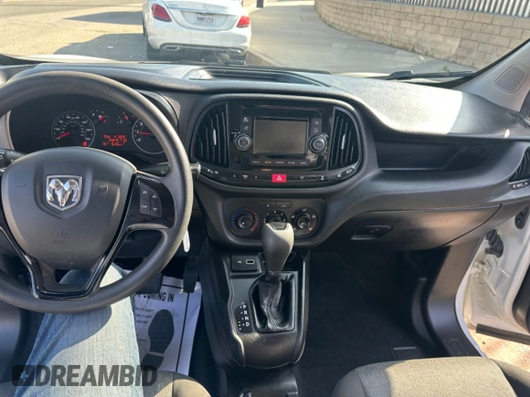 2022 Ram ProMaster City Cargo Tradesman with VIN ZFBHRFAB8N6W22817, listed as a Copart auction lot 66117855 with 34,878 mi miles and Salvage title. Bid and sale history available at DreamBid. Image 9.