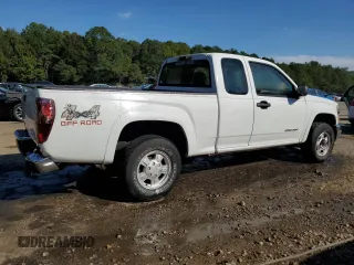 2004 GMC Canyon SLE Z71 with VIN 1GTDT196X48186384, listed as a Copart auction lot 75022394 with 266,456 mi miles and Salvage Title. Bid and sale history available at carsss.com. Image 3.