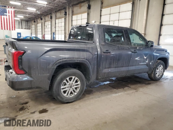 2023 Toyota Tundra 2WD SR5 with VIN 5TFLA5AB3PX019618, listed as a Copart auction lot 46546095 with 38,808 mi miles and Clean Title. Bid and sale history available at carsss.com. Image 3.
