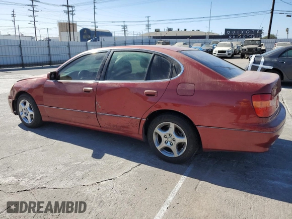 1998 Lexus GS 300 z VIN JT8BD68S1W0001428, wystawiony jako Copart lot #76939694 z przebiegiem 204 519 mil mil oraz Szkoda całkowita • Salvage title. Historia ofert i sprzedaży dostępna na DreamBid. Obrazek 2.