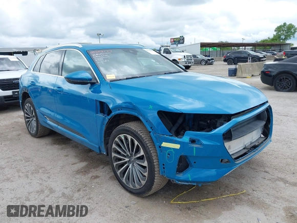 2019 Audi e-tron Prestige with VIN WA1VAAGE7KB005479, listed as a IAAI auction lot 42368177 with 30,736 mi miles and . Bid and sale history available at DreamBid. Image 6.