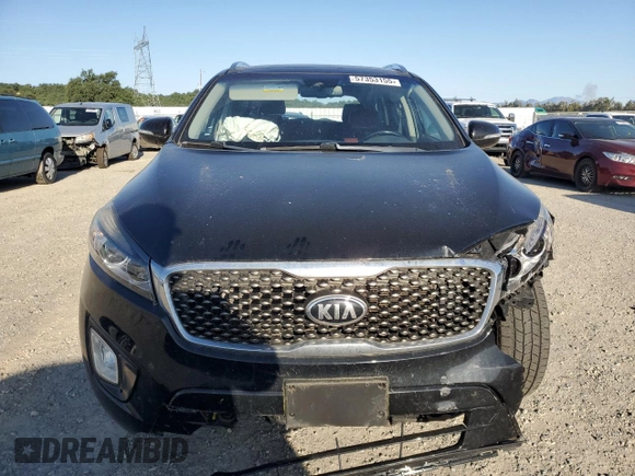2017 Kia Sorento SX with VIN 5XYPKDA58HG238887, listed as a Copart auction lot 57353155 with 72,914 mi miles and Salvage title. Bid and sale history available at DreamBid. Image 5.