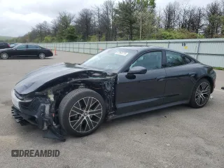 2022 Porsche Taycan z VIN WP0AA2Y1XNSA10446, wystawiony jako Copart lot #57963775 z przebiegiem 35 223 mil mil oraz Szkoda całkowita • Salvage title. Historia ofert i sprzedaży dostępna na DreamBid. Obrazek 1.